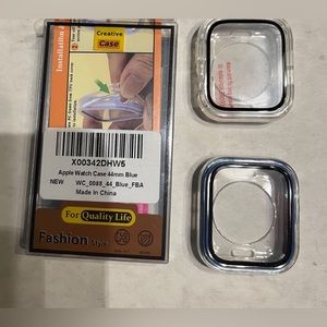 Apple Watch Case 44mm Blue/Clear